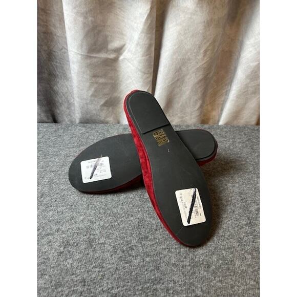 Jeffrey Campbell Burgundy Suede Loafers - Picture 4 of 8